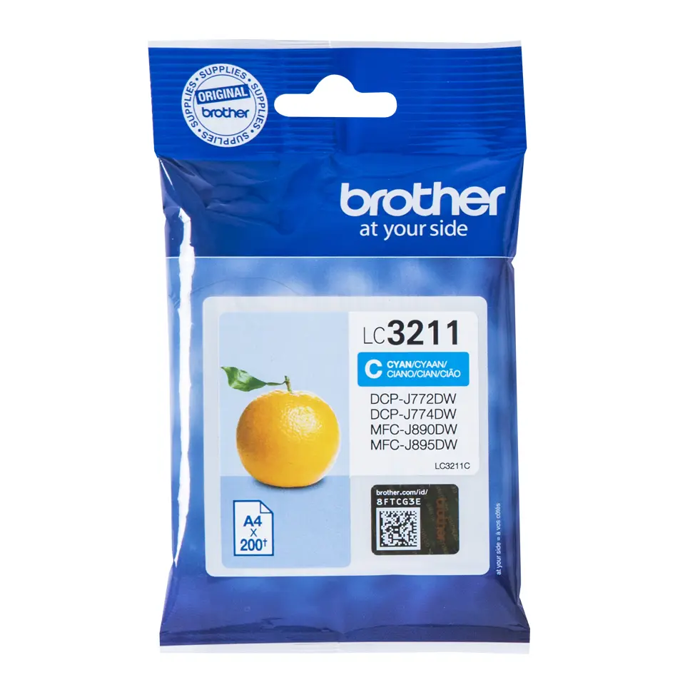 OEM Brother LC3211C Ink Cartridgee Cyan 200 Pages
