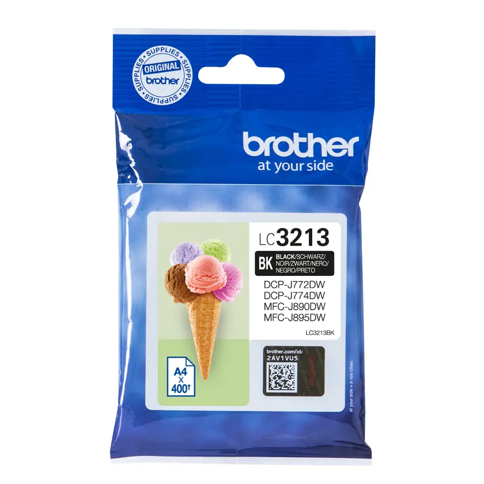 OEM Brother LC3213BK Ink Cartridge Black 400 Pages 