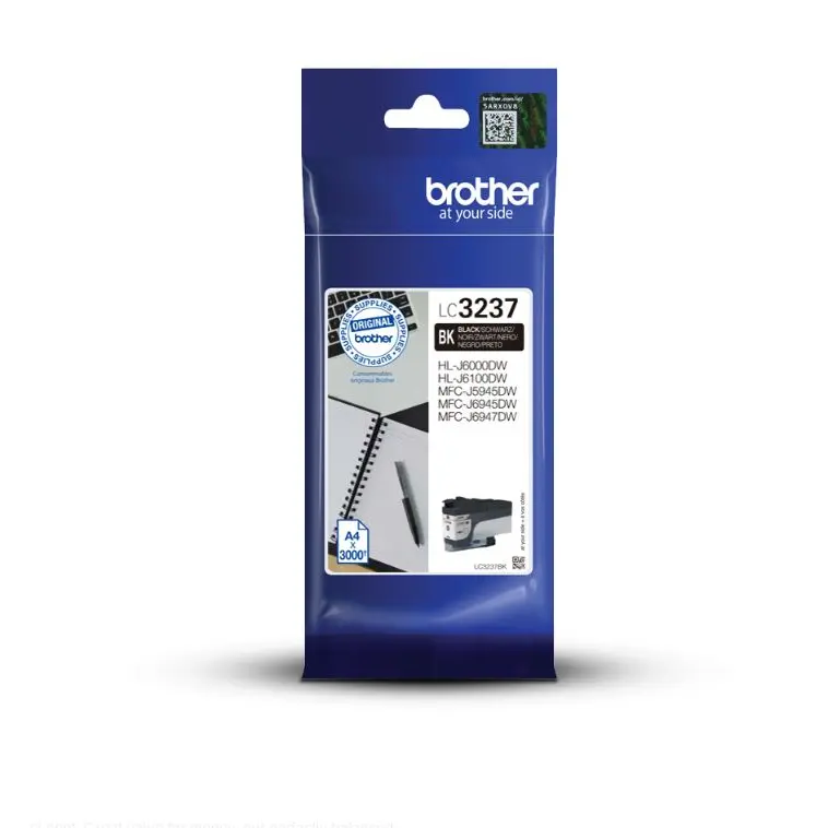 OEM Brother LC3237BK Black Ink Cartridge