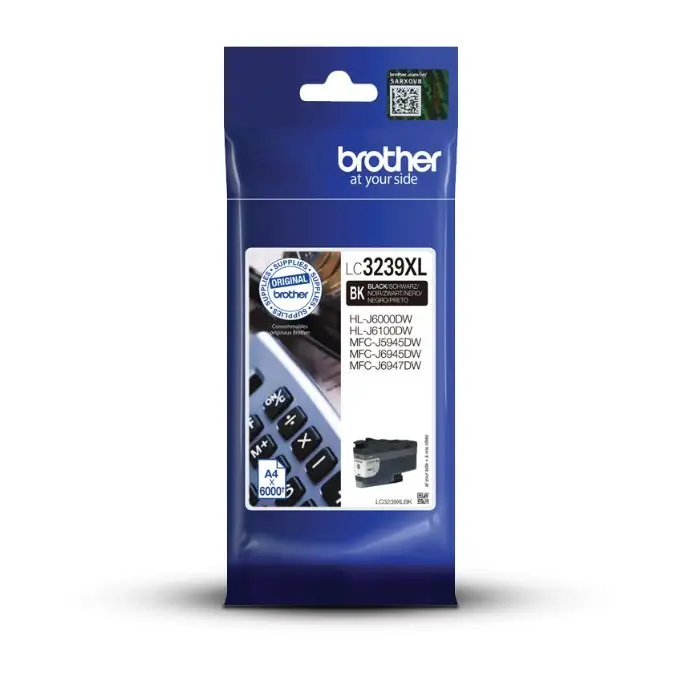 OEM Brother LC3239XLBK Ink Cart Black 6k