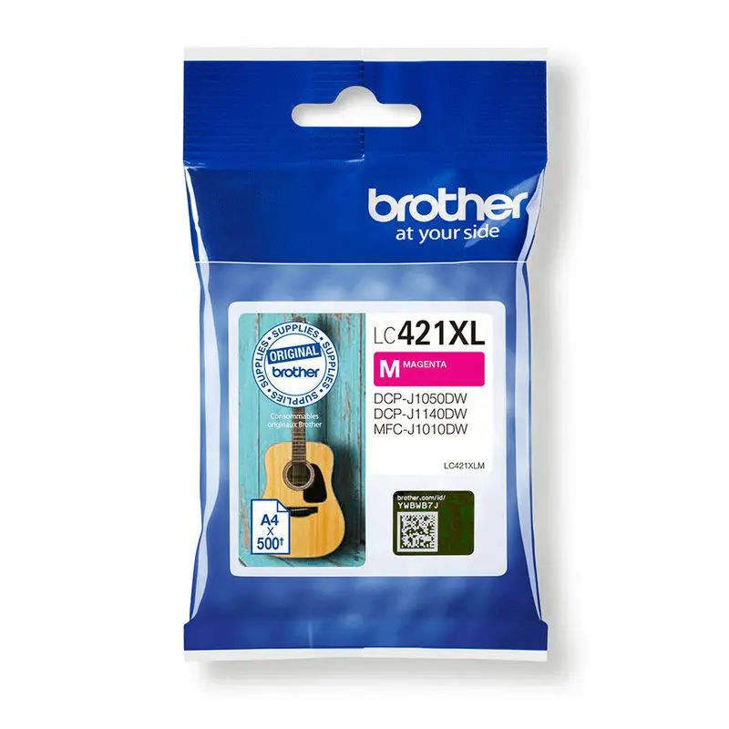 OEM Brother LC421XLM High Capacity Magenta Ink Cartridge