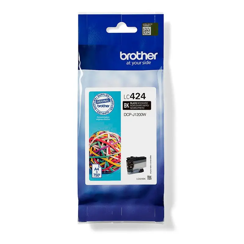 OEM Brother LC424BK Black Ink Cartridge 