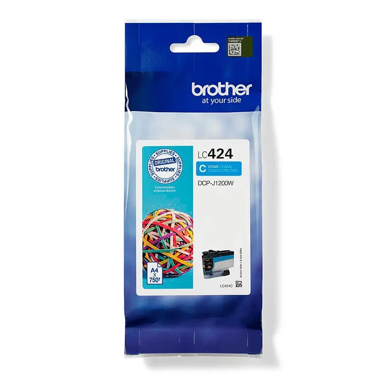 OEM Brother LC424C Cyan Ink Cartridge
