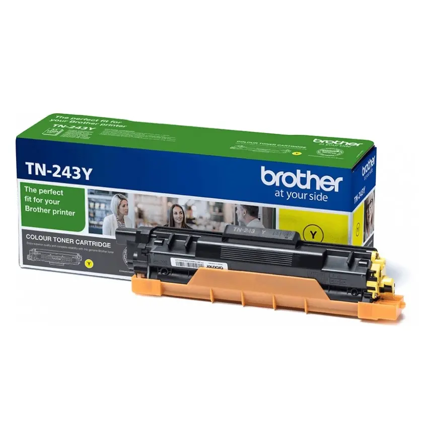 OEM Brother TN243Y Yellow 1000 Pages Original Toner