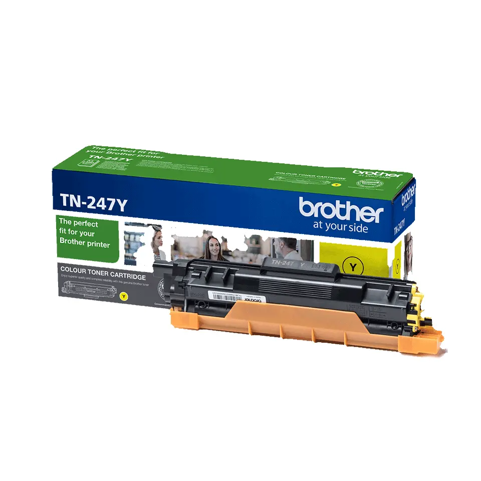 OEM Brother TN247Y Yellow 2300 Pages Original Toner