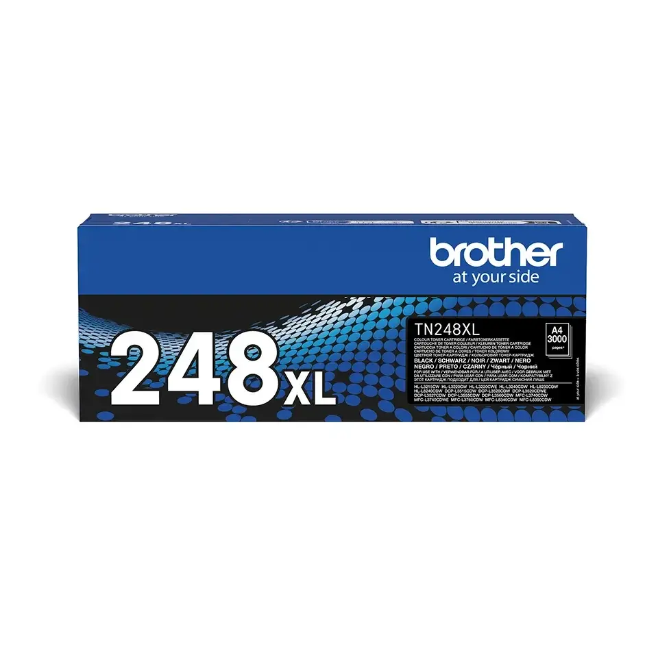OEM Brother TN248XLBK Black Original High Capacity Toner Cartridge