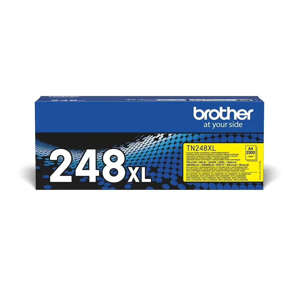 OEM Brother TN248XLY Yellow Original High Capacity Toner Cartridge