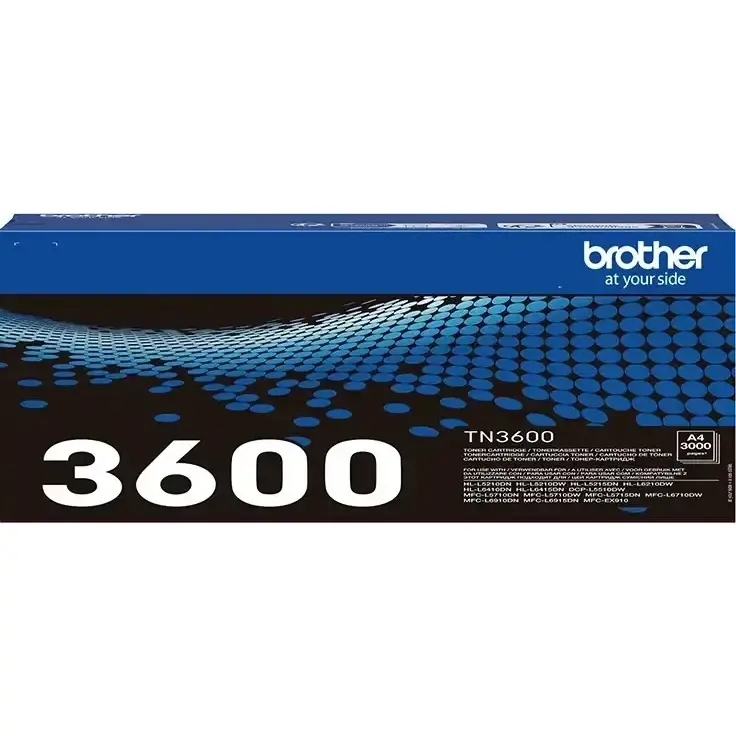 OEM Brother TN3600 Black Toner Cartridge - 3000 pages