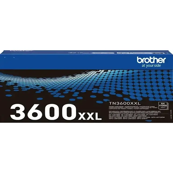 OEM Brother TN3600XXL Extra High Capacity Black Toner Cartridge - 11000 pages