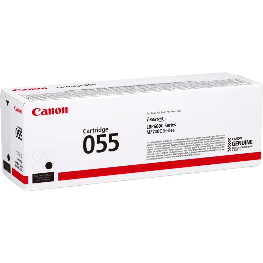 OEM Canon 055BK Black Original Toner 3016C002
