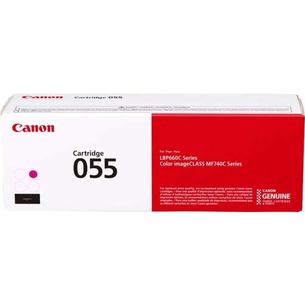 OEM Canon 055M Magenta 2100 Pages Original Toner 3014C002