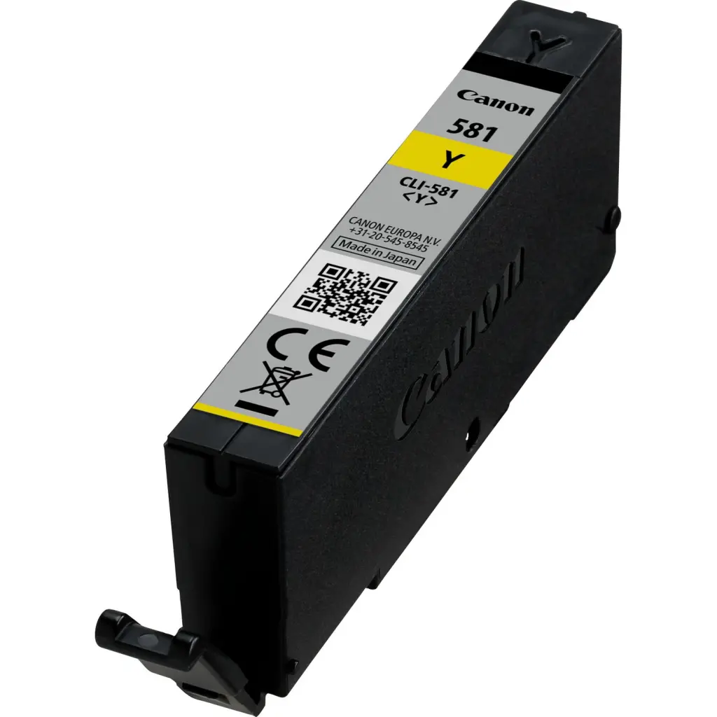 OEM Canon 2105C001 (CLI-581Y) Ink Cartridge Yellow 259 Pages 5.6ml