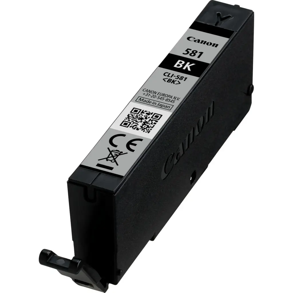 OEM Canon 2106C001 (CLI-581BK) Ink Cartridge Black 1.51k Pages 5.6ml