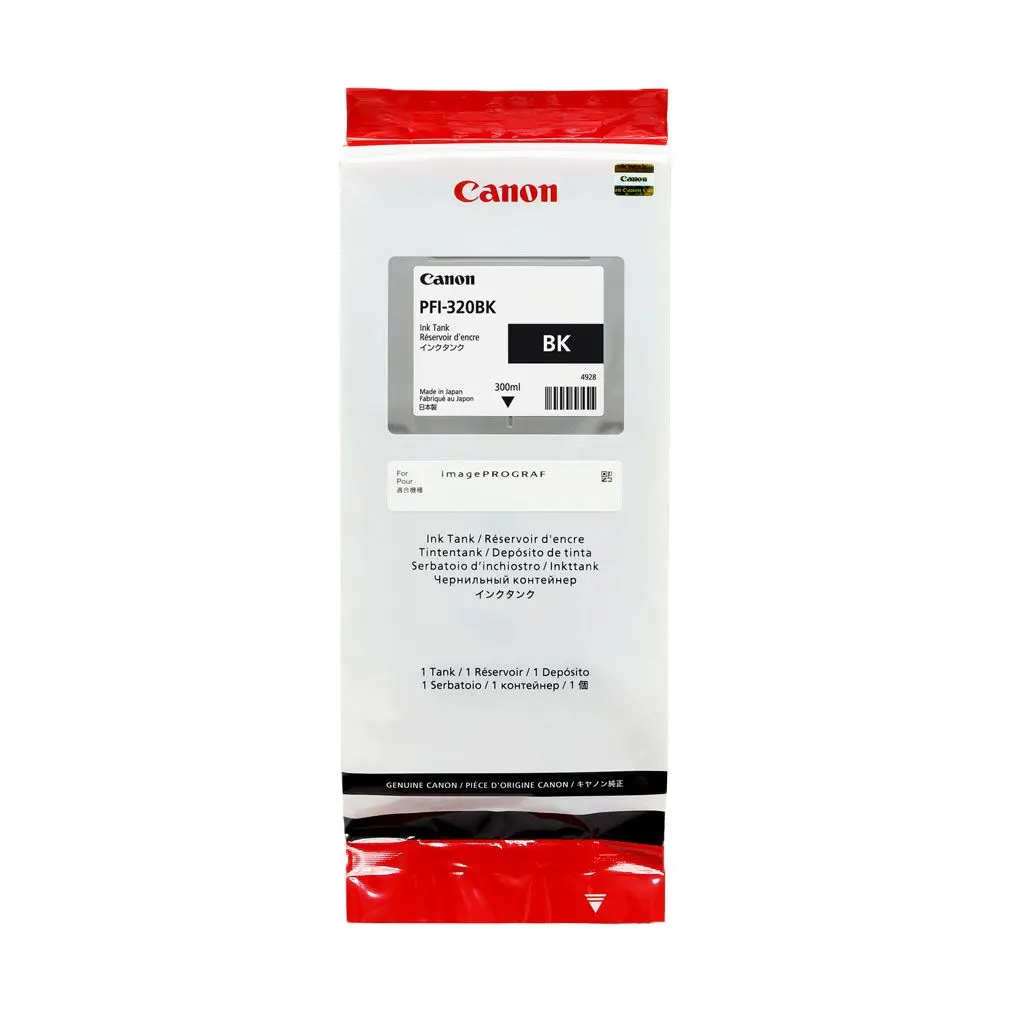 OEM Canon 2890C001 PFI-320BK ink cart BLACK
