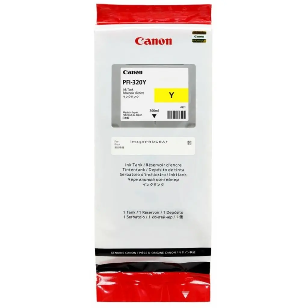 OEM Canon 2893C001 PFI-320Y ink cart YELLOW