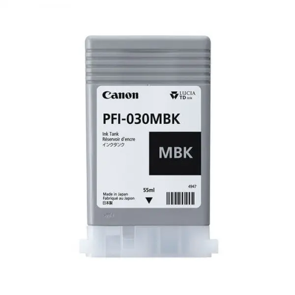 OEM Canon 3488C001 PFI-030MBK ink cart MATT BLACK