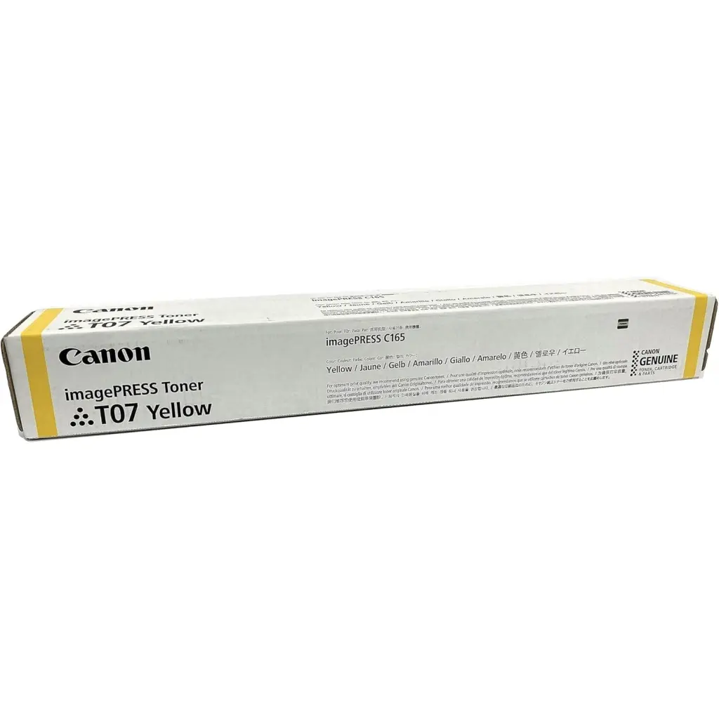 OEM Canon 3644C001 T07 Toner yellow 27K pages