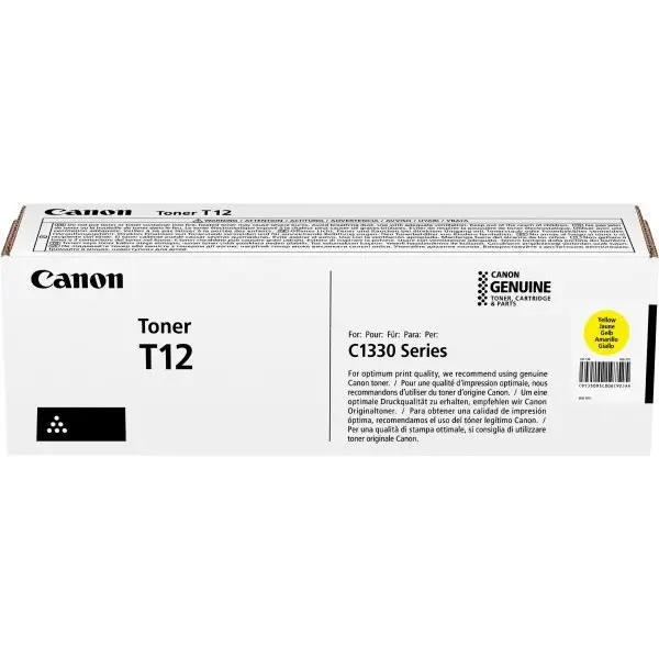 OEM Canon 5095C006 T12 Toner cartridge yellow 5.3K