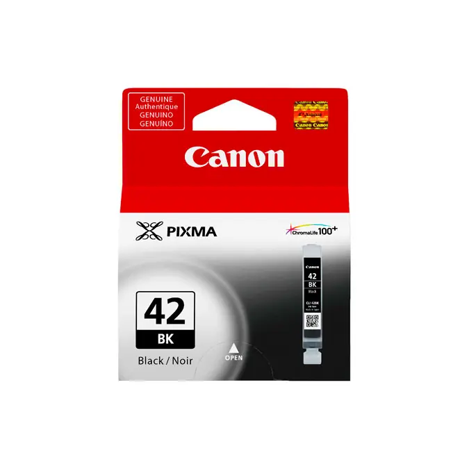 OEM Canon 6384B001 ( CLI-42BK) Ink Cartridge Black 900 Photos 13ml
