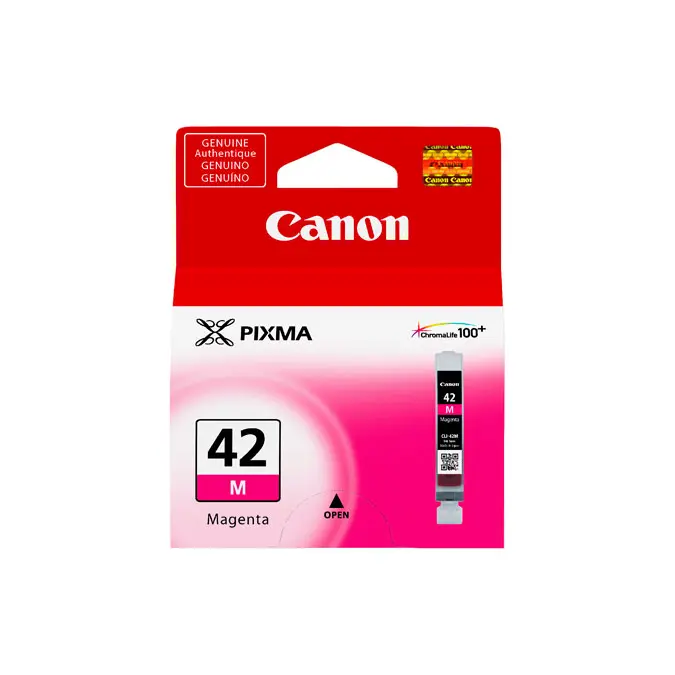 OEM Canon 6386B001 (CLI-42M) Ink Cartridge Magenta 416 Photos 13ml