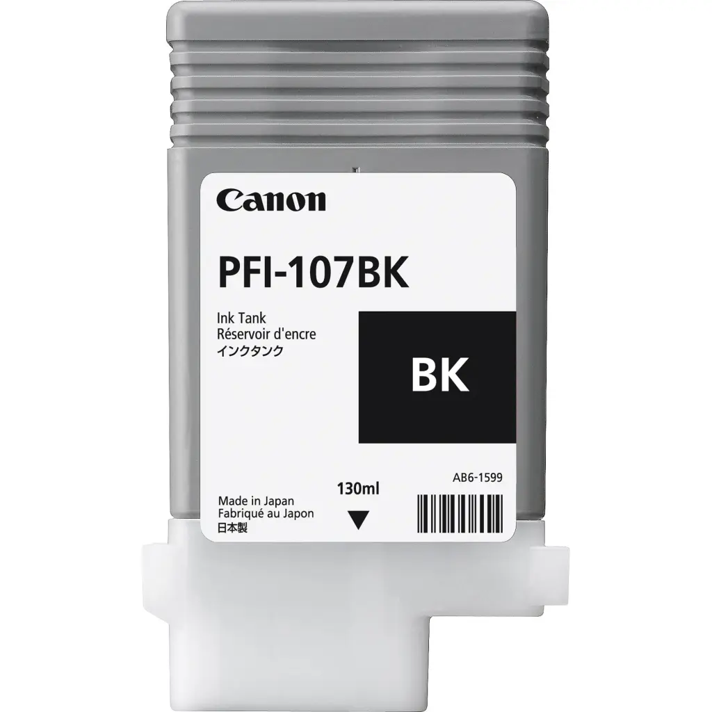 OEM Canon 6705B001 PFI-107BK ink cart BLACK