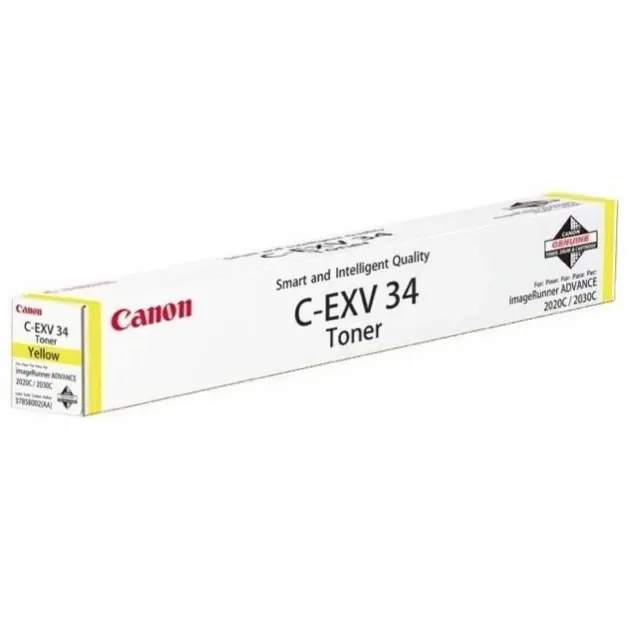 OEM Canon CEXV34 Yellow Toner Ctg 3785B002AA