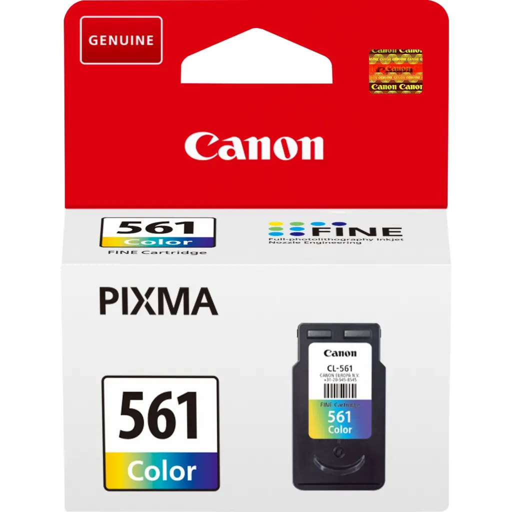 OEM Canon CL-561 Tri-Colour Original Ink Cartridge 3731C001