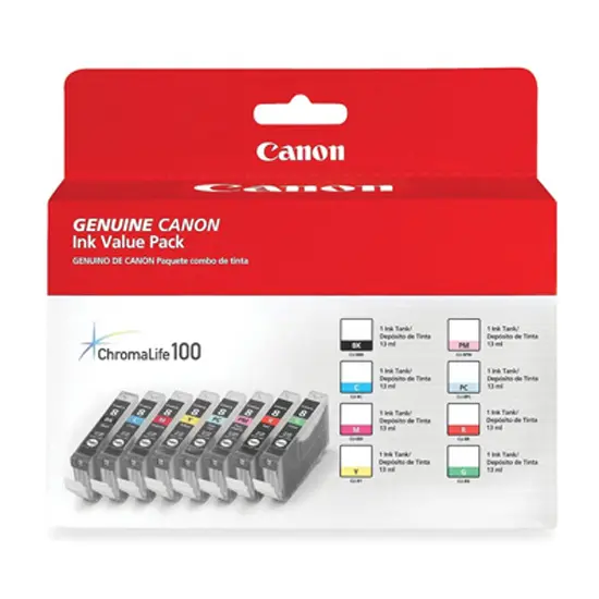 OEM Canon CLI-42 8 Colour Original Multipack Ink Cartridges (6384B010)