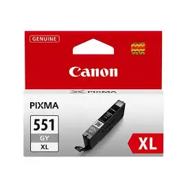 OEM Canon CLI-551GYXL Grey High Capacity  Ink Cartridge 6447B001