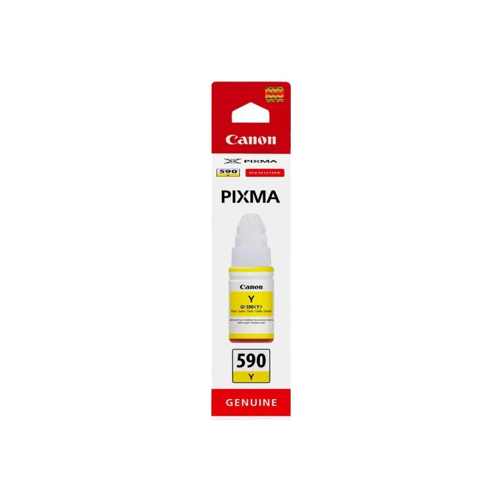 OEM Canon GI-590Y (1606C001) Yellow Original Ink Bottle