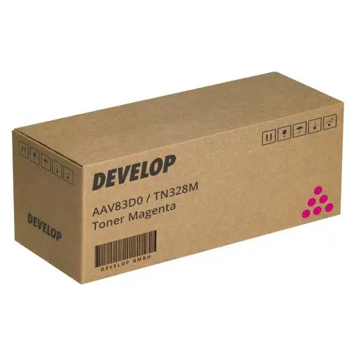 OEM Develop AAV83D0 TN328M Toner Magenta