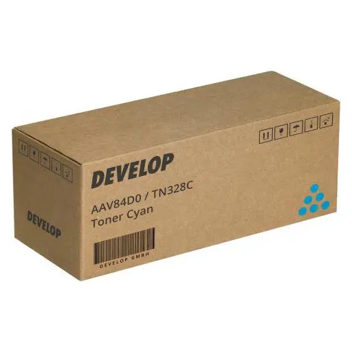 OEM Develop AAV84D0 TN328C Toner Cyan