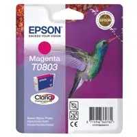 OEM Epson C13T08034011 (T0803) Ink Cartridge Magenta 220 Pages 7.4ml