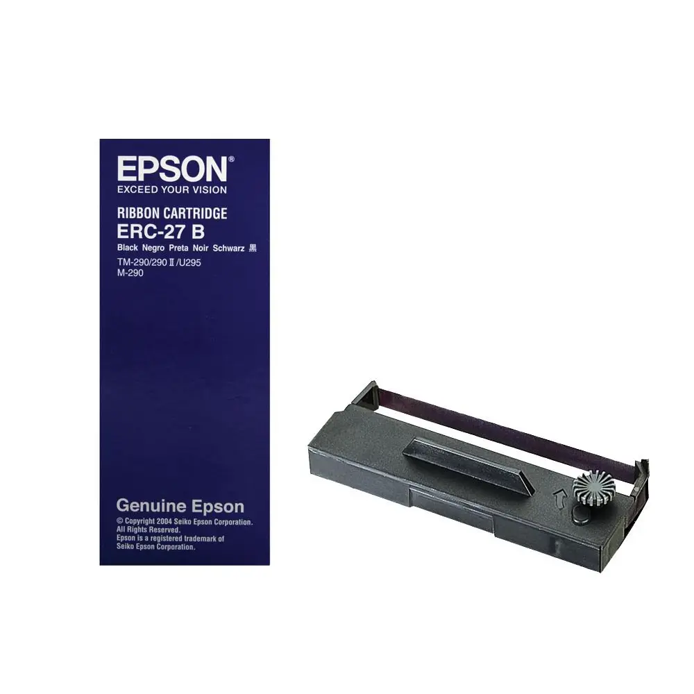 OEM Epson ERC-27 Black Original Fabric Ribbon (C43S015366)