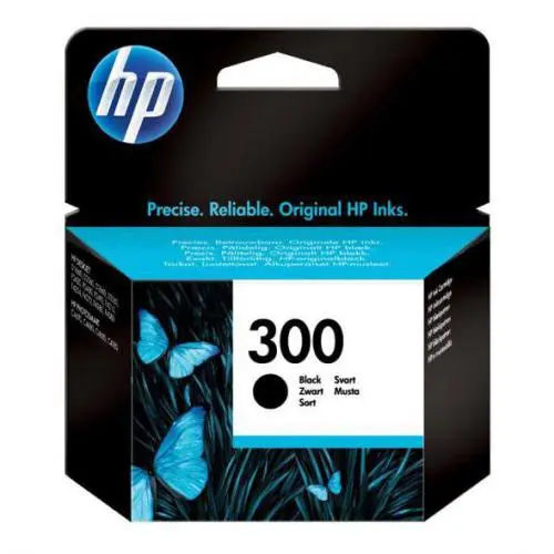 OEM HP 300 Black Original Ink Cartridge with Vivera Ink