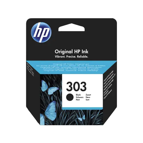 OEM HP 303 Black Original Ink Cartridge T6N02AE