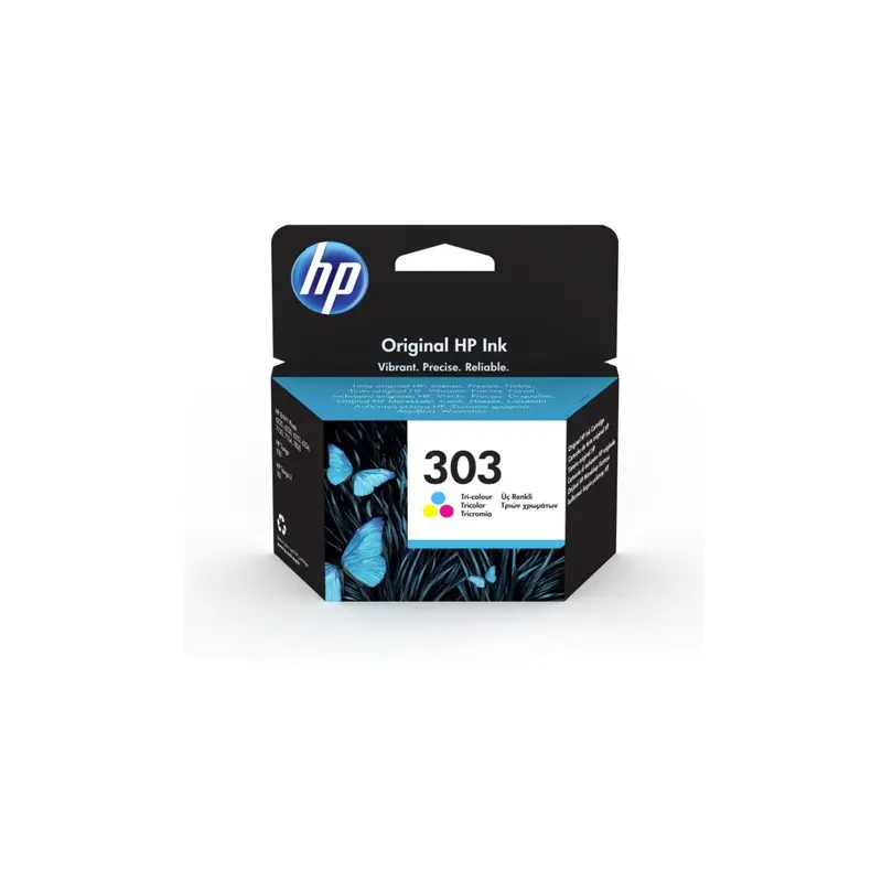 OEM HP 303 Tri-Colour Original Ink Cartridge T6N01AE