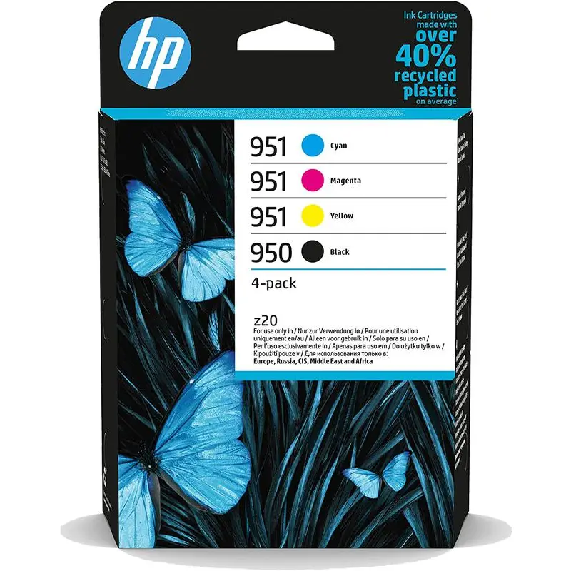 OEM HP 950 and 951 4 Colour CMYK Original Ink Cartridge Multipack