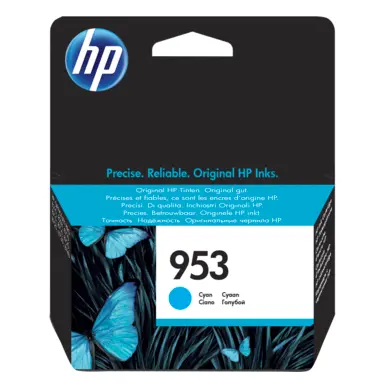 OEM HP 953 Cyan 630 Pages Original Ink Cartridge F6U12AE