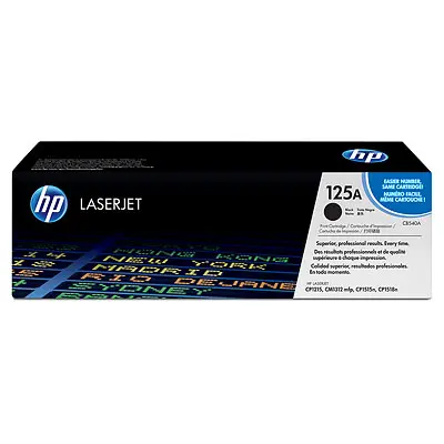 OEM HP CB540A Black 2200 Pages Original Toner 125A