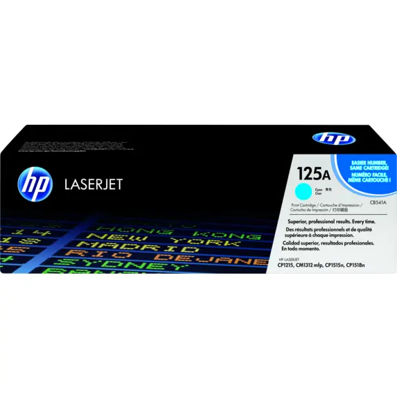 OEM HP CB541A Cyan 1400 Pages Original Toner 125A