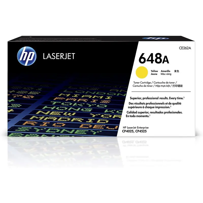 OEM HP CE262A (648A) Yellow Toner 