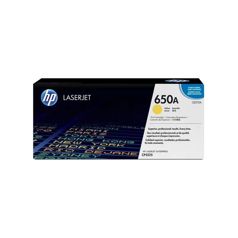 OEM HP CE272A (650A) Yellow Toner