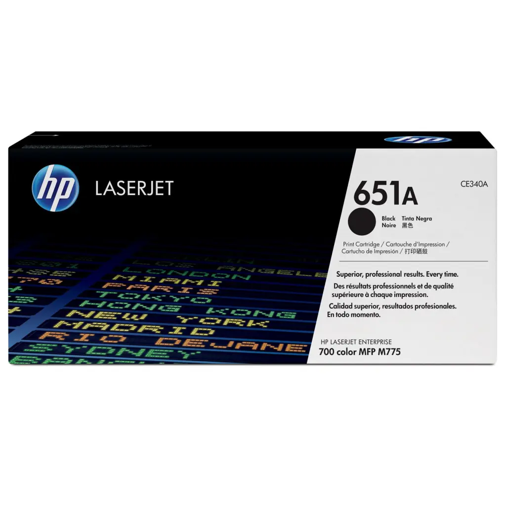 OEM HP CE340A (651A) Black Toner