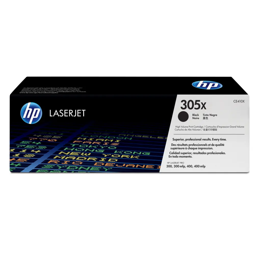 OEM HP CE410X Black 4000 Pages Original Toner 305X