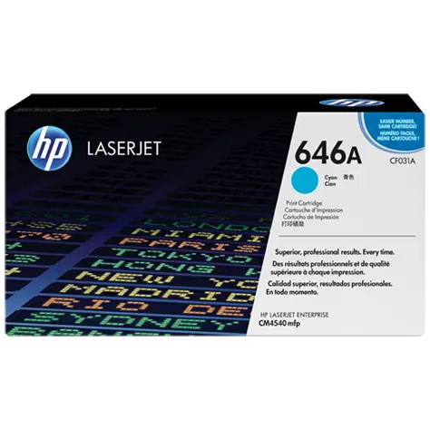 OEM HP CF031A (646A) Cyan Toner