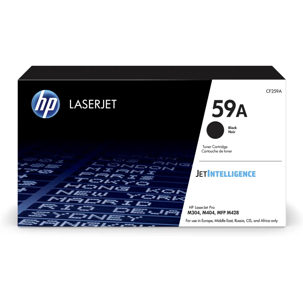 OEM HP CF259A (59A) BLACK TONER 3K PAGES