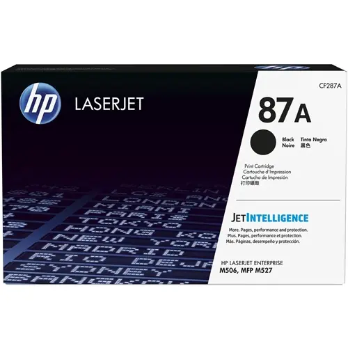 OEM HP CF287A Black 9000 Pages Original Toner 87A