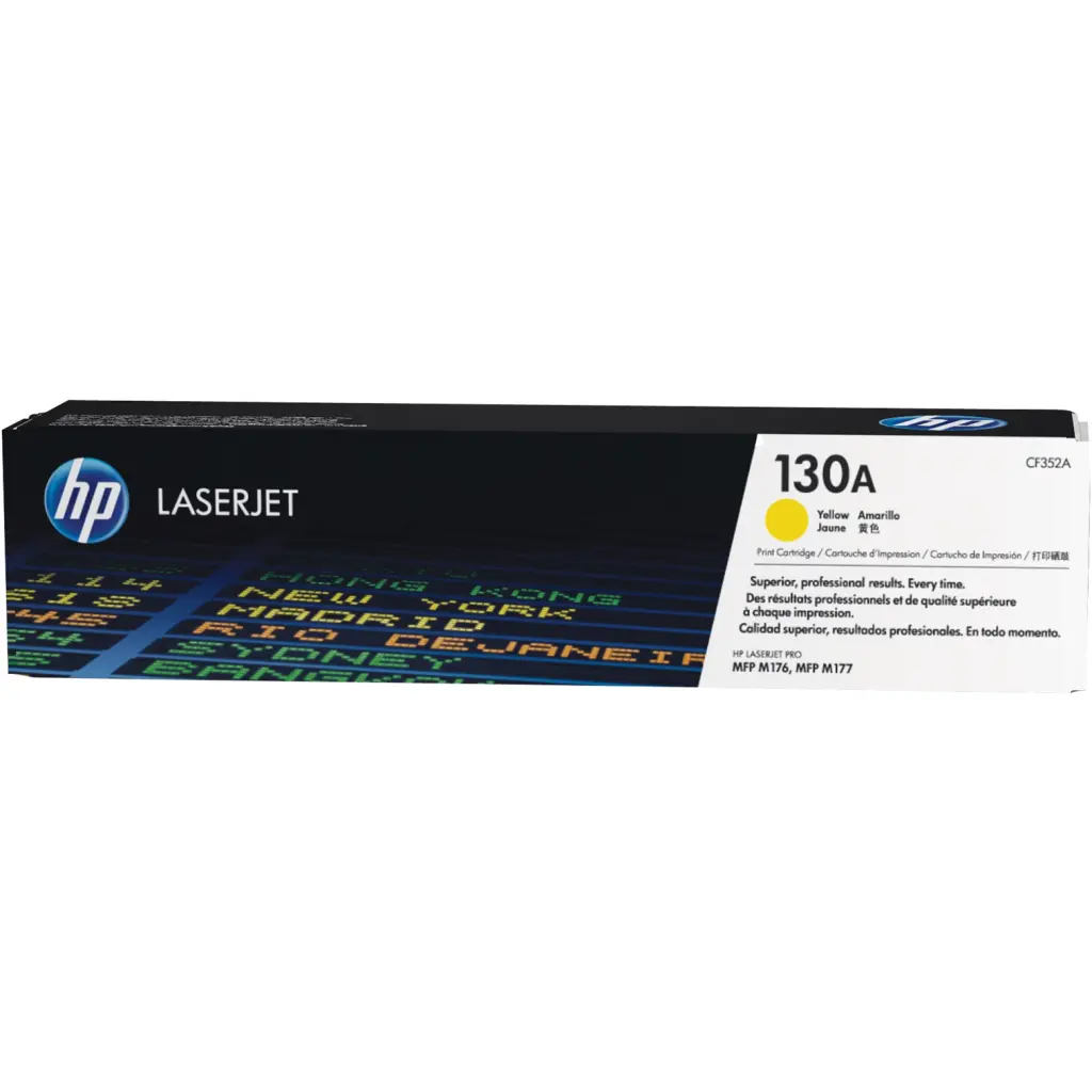 OEM HP CF352A Yellow 1000 Pages Original Toner 130A