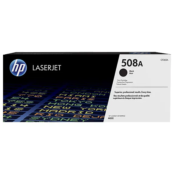 OEM HP CF360A Black 6000 Pages Original Toner 508A